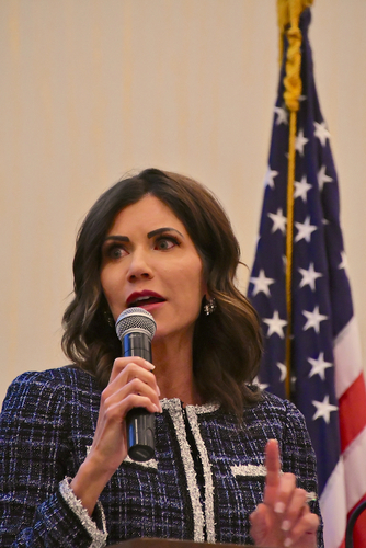 Noem Says Trump Hush Money Trial Is ‘Politically Motivated’